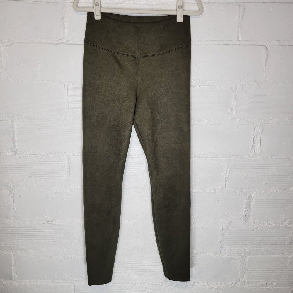 WHBM Women's Size 10 Pants Runway Legging Green Pull On